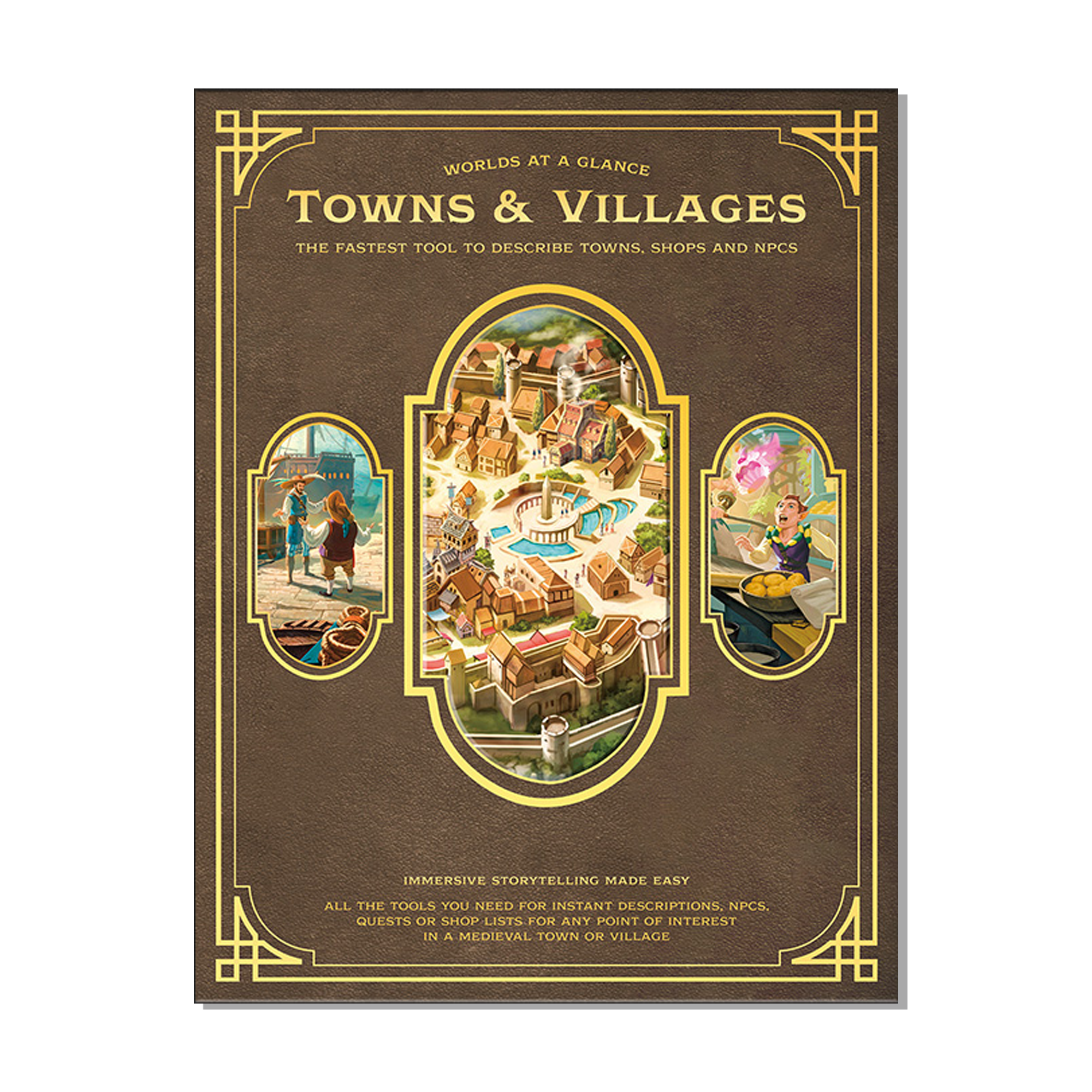 Worlds at a Glance: Towns and Villages (multiple items)